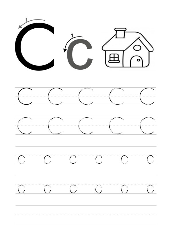 Cuadernillo completo de caligrafía letra imprenta para niños :(3-5 años) - Imagen 4