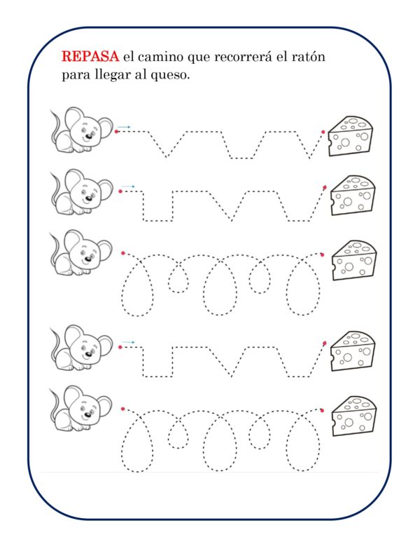 CUADERNILLO DE GRAFOMOTRICIDAD PARA NIÑOS DE 3 A 5 AÑOS - Imagen 4