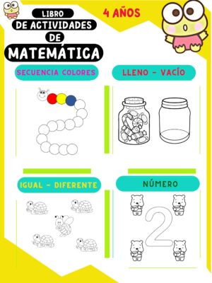 Cuadernillo  de ejercicios de matemáticas para niños: 5 años