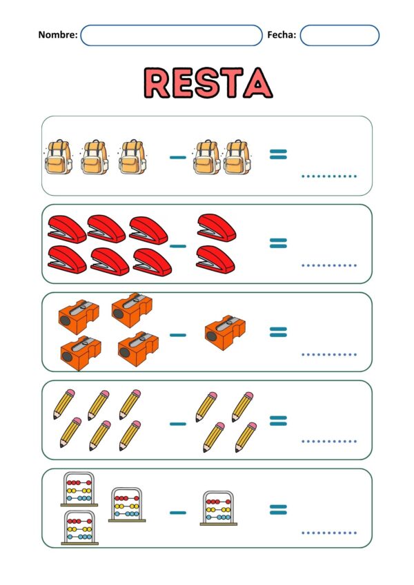 LIBRO DE MATEMÁTICA BÁSICA 5 A 7 AÑOS - Imagen 12